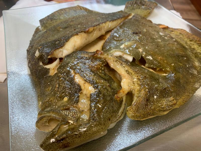 Rodaballo al horno