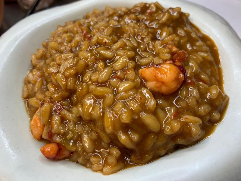 Risotto de carabineros